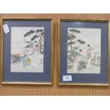 2 framed & glazed oriental prints