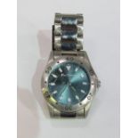 Ben Sherman Gent's stainless steel wristwatch c/w additional links. Estimate £15-25
