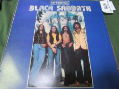 3 heavy rock albums: 'Attention' by Black Sabbath - their 1st album, 1970; 'Vertigo Vole' - 1st