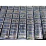 Harmsworth Household Encyclopaedia: 6 volume set, half Morocco leather bound, circa 1910, together