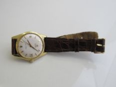 1960's Omega Seamaster automatic, date aperture gent's wristwatch, in going order (a/f - missing