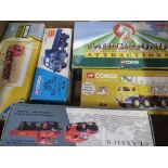 4 Corgi lorries plus Carter Fairground Attraction, boxed. Estimate £20-30