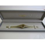 Longines 14ct gold cased lady's wristwatch, going. Estimate £1,500-1,750