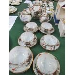 Japanese porcelain part tea service. Estimate £30-40