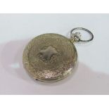 Phillip Mercier silver plated pocket fob watch. Estimate £15-25