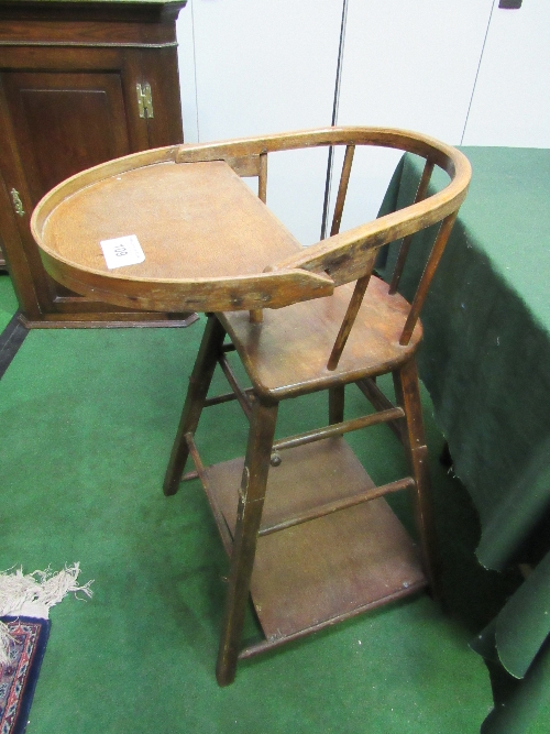 Metamorphic high chair/child's chair & table by Lines Bros. Estimate £20-30 - Image 2 of 2