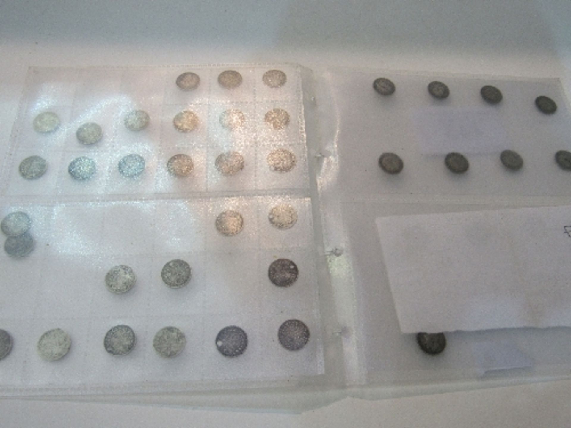 41 silver 3 penny bits (pre 1930). Estimate £30-40 - Image 2 of 2