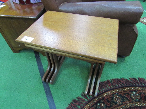 G Plan teak nest of 3 tables. Estimate £20-40 - Image 2 of 4