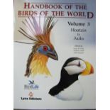 Handbook of the Birds of the World edition by Hoyo Elliott & Sargatal. Published by Lynx Edicions