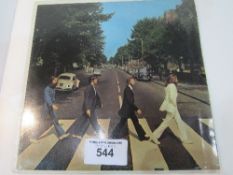 The Beatles :- Abbey Road, original 1969 Apple label in very good condition. Est 30-40