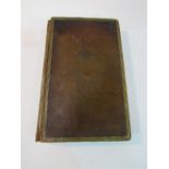 A History of New York" by Washington Irving. First English edition 1821. Full leather binding, spine
