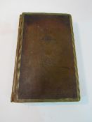 A History of New York" by Washington Irving. First English edition 1821. Full leather binding, spine