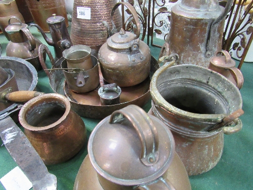 Large quantity of copper ware. Est 50-60 - Image 3 of 4