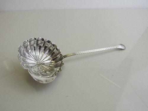 19th century French silver strawberry spoon with Minerva mark. Estimate £20-30 - Image 2 of 2