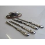 5 piece silver manicure set, Birmingham 1918, weight 1.8oz. Estimate £20-30