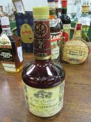 1 litre bottle of 'Old Weller Antique' - the original 107 brand Kentucky straight Bourbon Whisky,