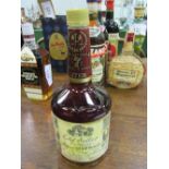 1 litre bottle of 'Old Weller Antique' - the original 107 brand Kentucky straight Bourbon Whisky,