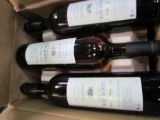 2 unopened boxes of 6 bottles of Bois Bories Chardonnay, 2006, 12 in total. Estimate £15-30