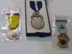 3 Masonic medals. Estimate £10-20