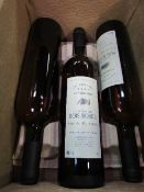 Unopened box of 6 & opened box of 4 Bois Bories Chardonnay, 2006, 10 in total. Estimate £15-30