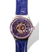 Swatch watch SAZ101 Tresor Magique, limited edition 2658 of 12999, made in 1993. Complete with