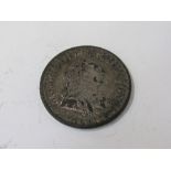 George III silver three shilling bank token. Est 50-60