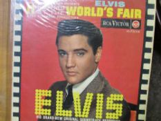 16No 33 1/3 rpm vinyl records, mainly Elvis Presley. Est 10-20
