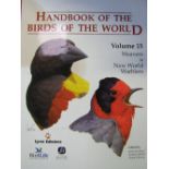 Handbook of the Birds of the World edition by Hoyo Elliott & Sargatal. Published by Lynx Edicions