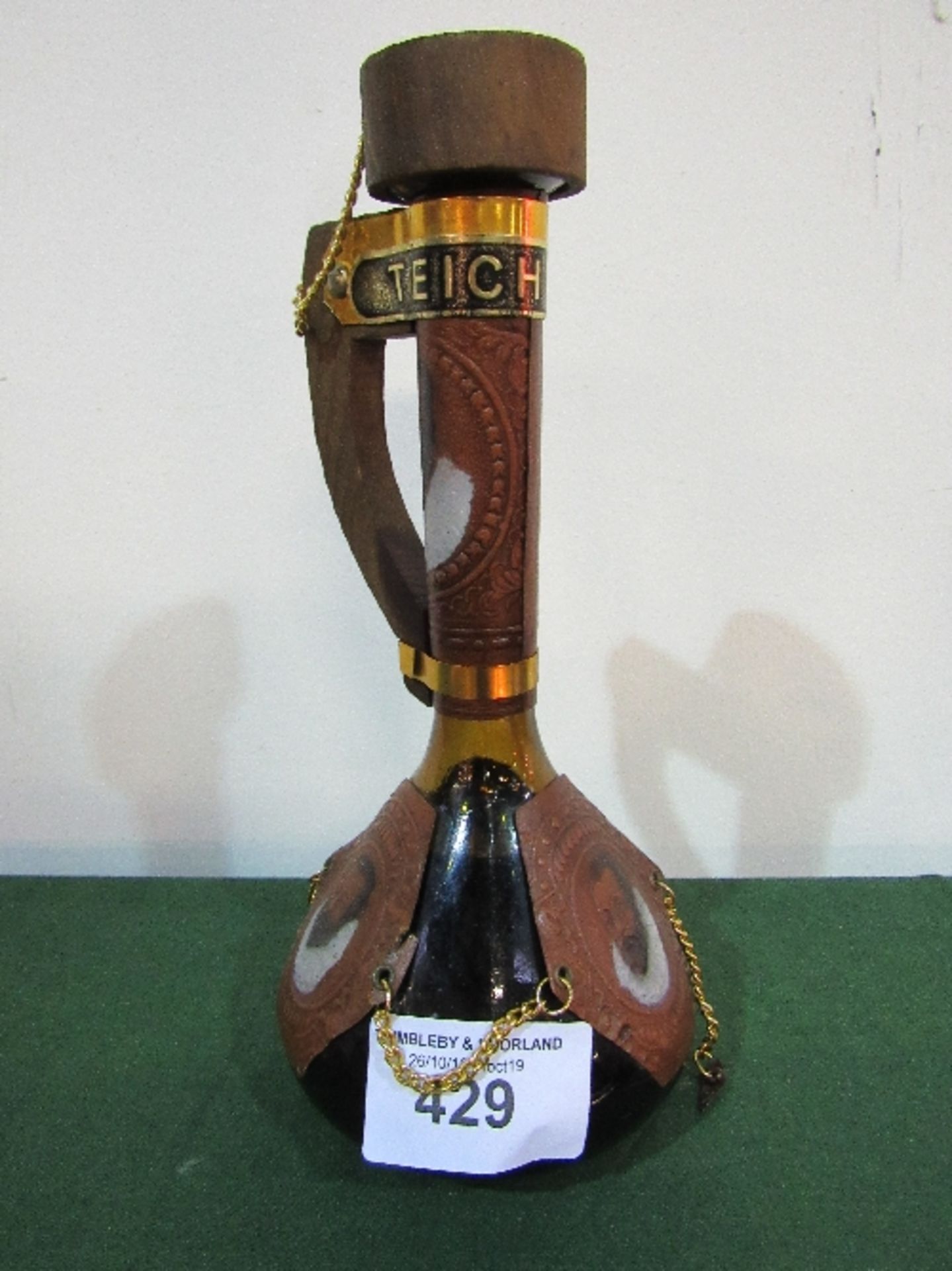 Flagon of 1912 Teichenne Moscatel. Estimate £80-100