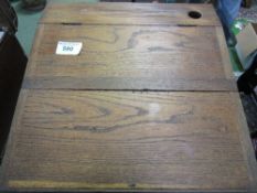 Oak old school lectern. Est 20-30