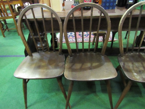 Set of 4 Ercol Windsor-style chairs. Estimate £20-30 - Image 3 of 3