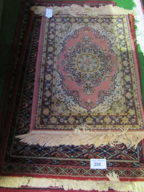 3 Islamic prayer rugs. Estimate £30-40 - Image 2 of 2