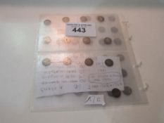 41 silver 3 penny bits (pre 1930). Estimate £30-40