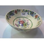 2no Masons "Strathmore" pattern bowls dia 23.5cms. Est 20-30