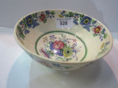 2no Masons "Strathmore" pattern bowls dia 23.5cms. Est 20-30