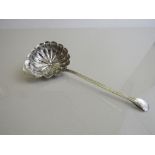 19th century French silver strawberry spoon with Minerva mark. Estimate £20-30