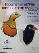 Handbook of the Birds of the World edition by Hoyo Elliott & Sargatal. Published by Lynx Edicions