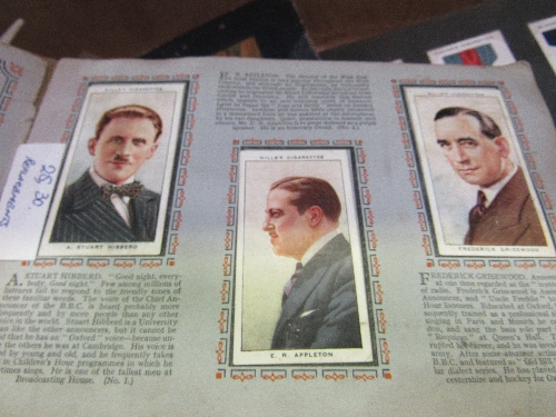 Suitcase containing assorted cigarette cards. Est 20-30 - Image 2 of 2