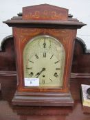 Kienzle Uhren mahogany cased mantel clock complete with key. Estimate £50-80