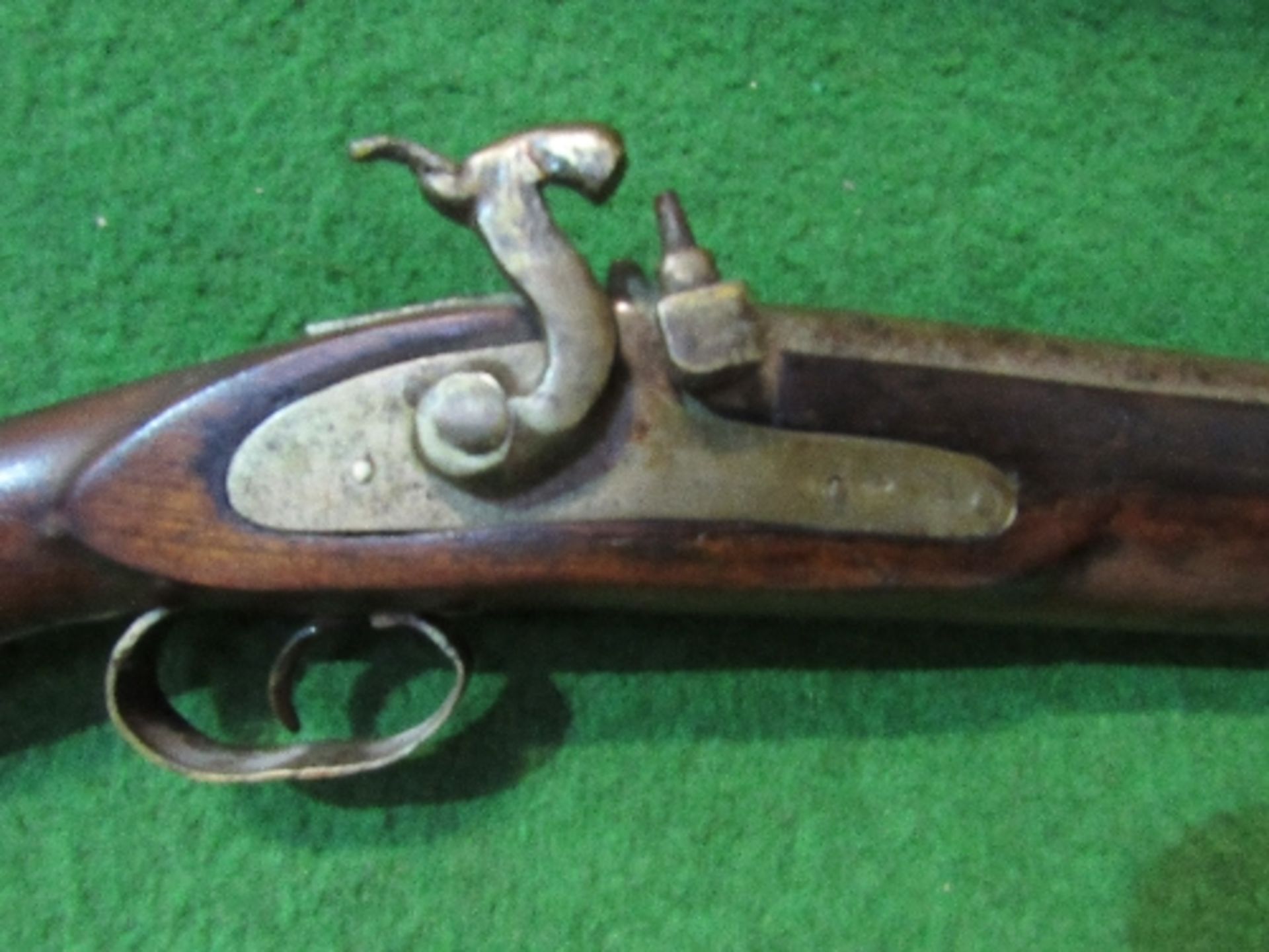 Musket number 531 on stock, length, 95cms. Estimate £40-60 - Image 2 of 3