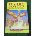 Harry Potter & The Order of The Phoenix, First Edition. Estimate £20-30