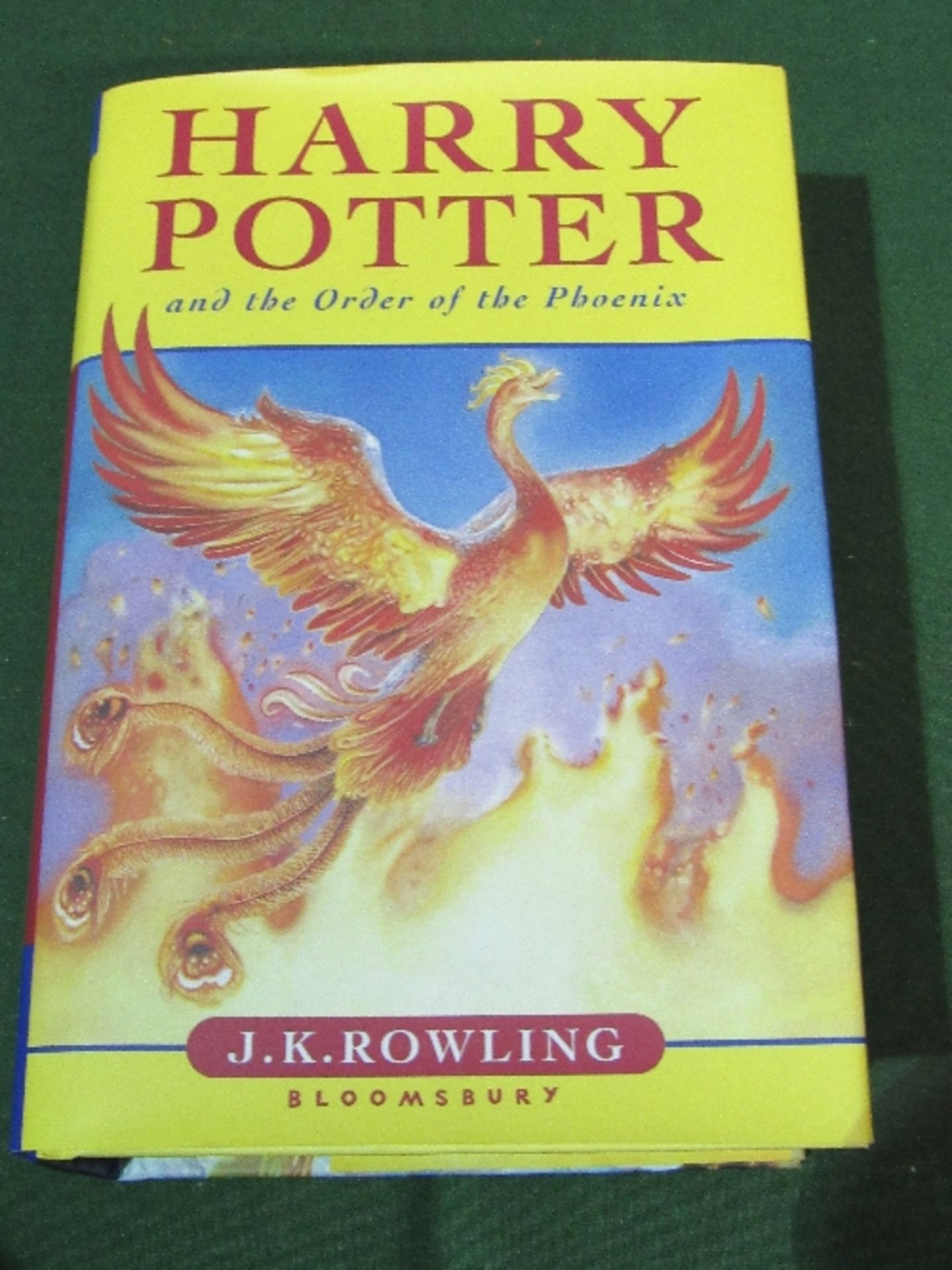 Harry Potter & The Order of The Phoenix, First Edition. Estimate £20-30