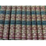 9 volumes of Rudyard Kipling, 1/4 bound, published Macmillian & Co, 1904. Estimate £20-30