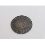 Edward VI shilling 1547-1553, crowned 3/4 bust facing rose & value beside, reverse - square top