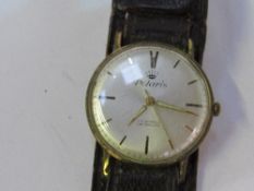 Vintage Polaris manual wind-up gent's wristwatch, going. Estimate £20-30