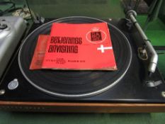 Bang & Olufsen Beogram 1000 stereo record player. Estimate £30-50