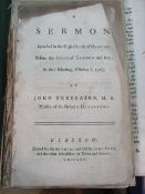 17th & 18th century pamphlets, 7 in total, published between 1686 & 1793, 1765 & 1709. Estimate £