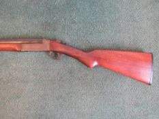 Webley & Scott 12 bore single barrel shotgun, fowling piece with 3 inch chamber, 30" barrel