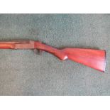 Webley & Scott 12 bore single barrel shotgun, fowling piece with 3 inch chamber, 30" barrel