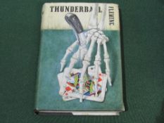 Ian Fleming's 'Thunderball' with dust jacket, 1961, 1st edition. Estimate £100-150